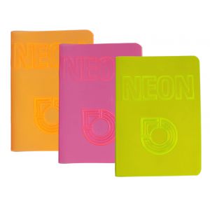 Zeszyt Koh-i-Noor Neon Mix A4/42/80g linia